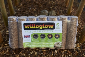 willowglow briquettes available to purchase through Stourton estates alternative to logs