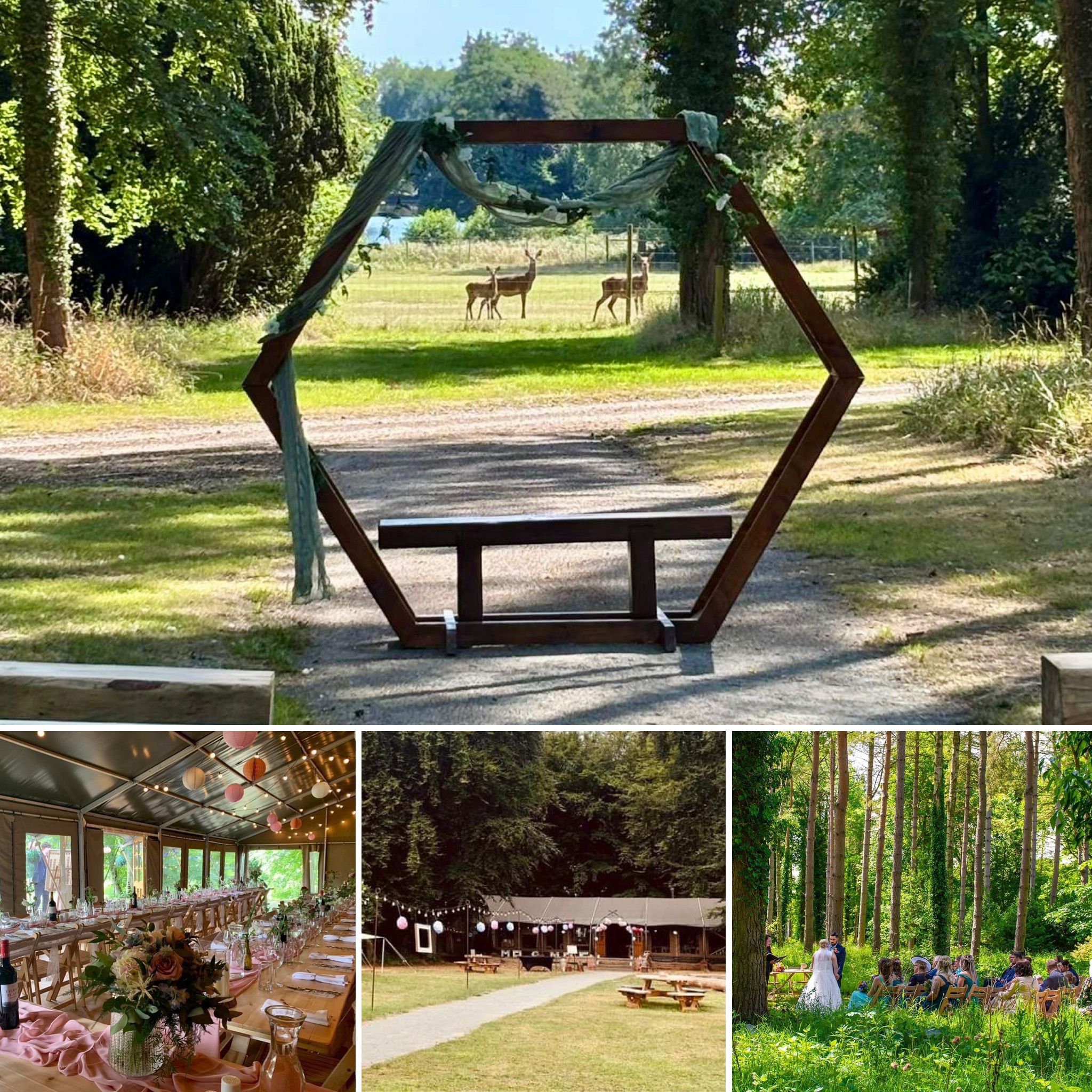 Woodland weddings at Stourton